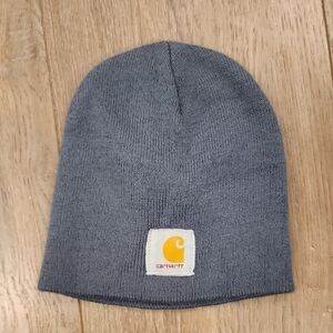 Carhartt Knit Beanie Gray Acrylic Knit Casual Gorpcore Unisex